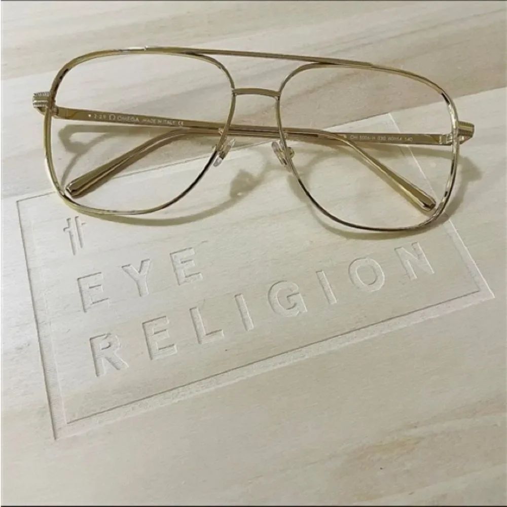 Omega 5006 Gold Men's Glasses